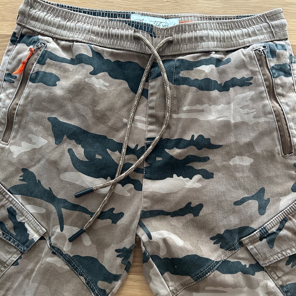 Trendy Camouflage Flare Pants